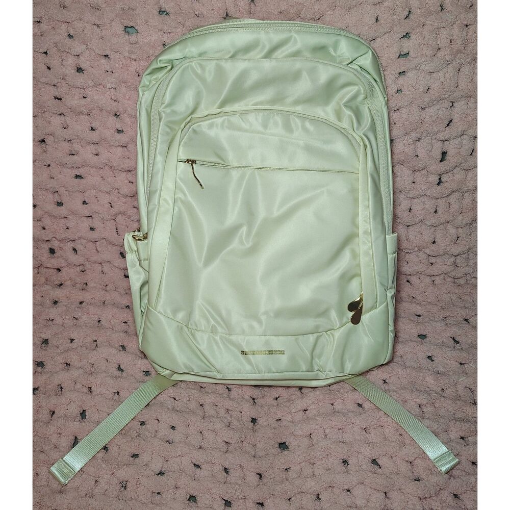 LIGHT FLIGHT Travel Laptop Backpack 16in Backpack USB Charging Hole Warm Beige